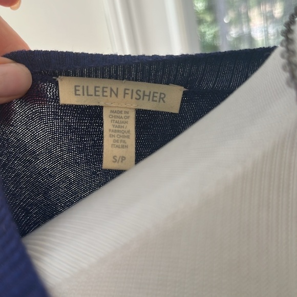 Eileen Fisher Purple Soft & Cozy Knit Jersey Sweater, S/P, EUC - Picture 6 of 7